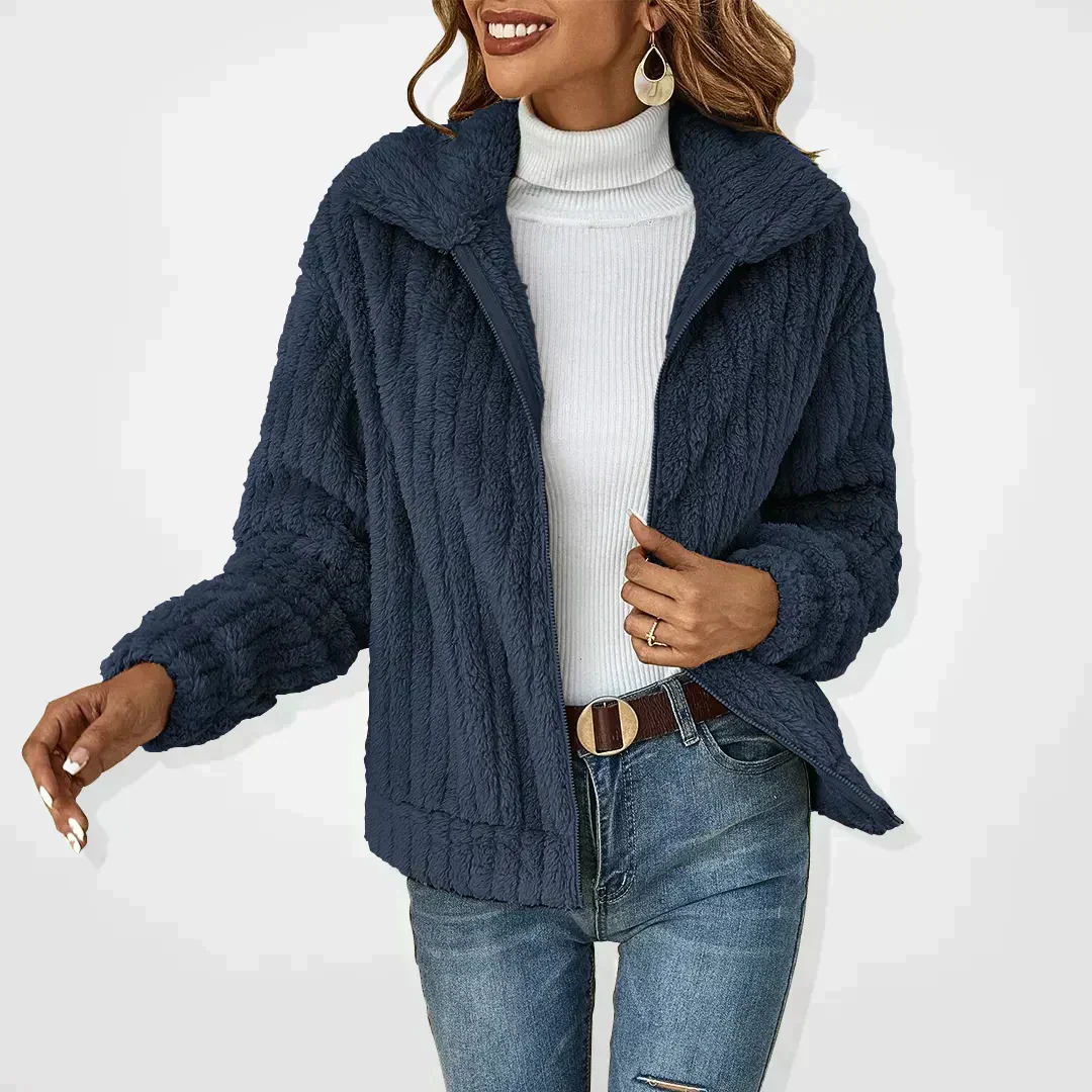 CC™ | Cardigan élégant en Peluche