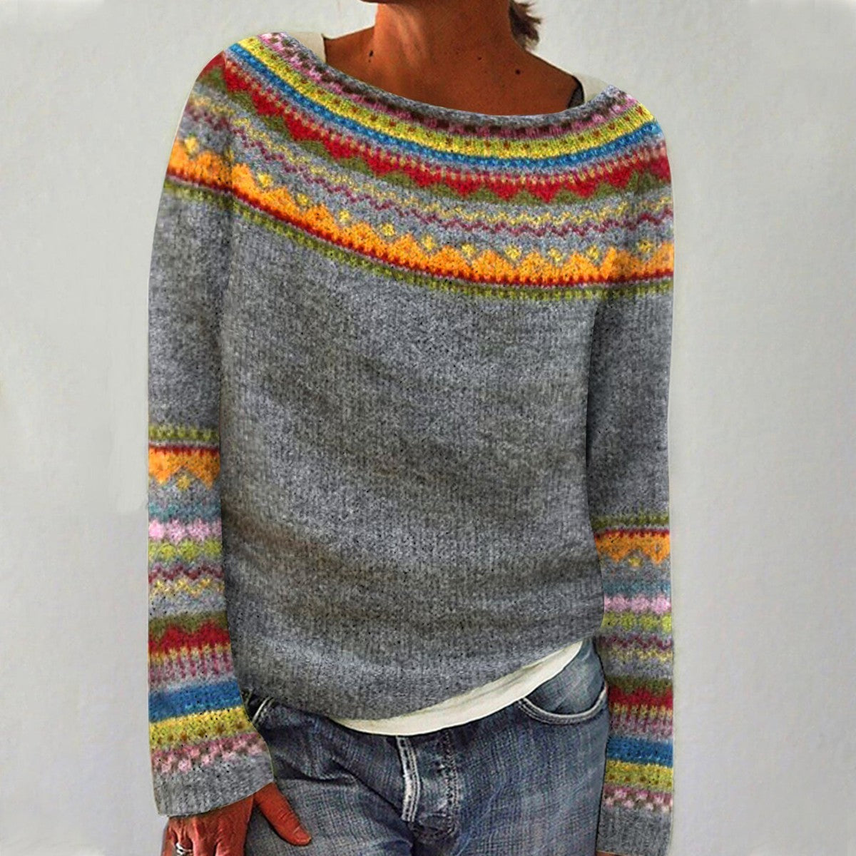 Hélène™ | Pull rétro