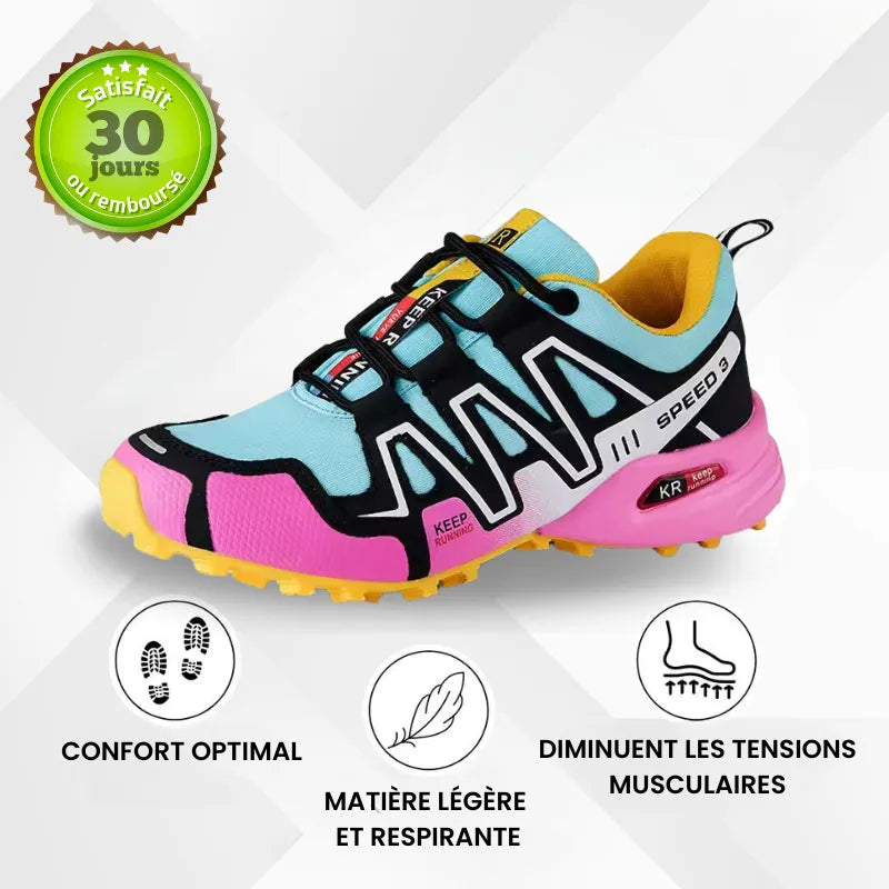 OrthoTrail™ – Chaussures de marche à confort orthopédique femme