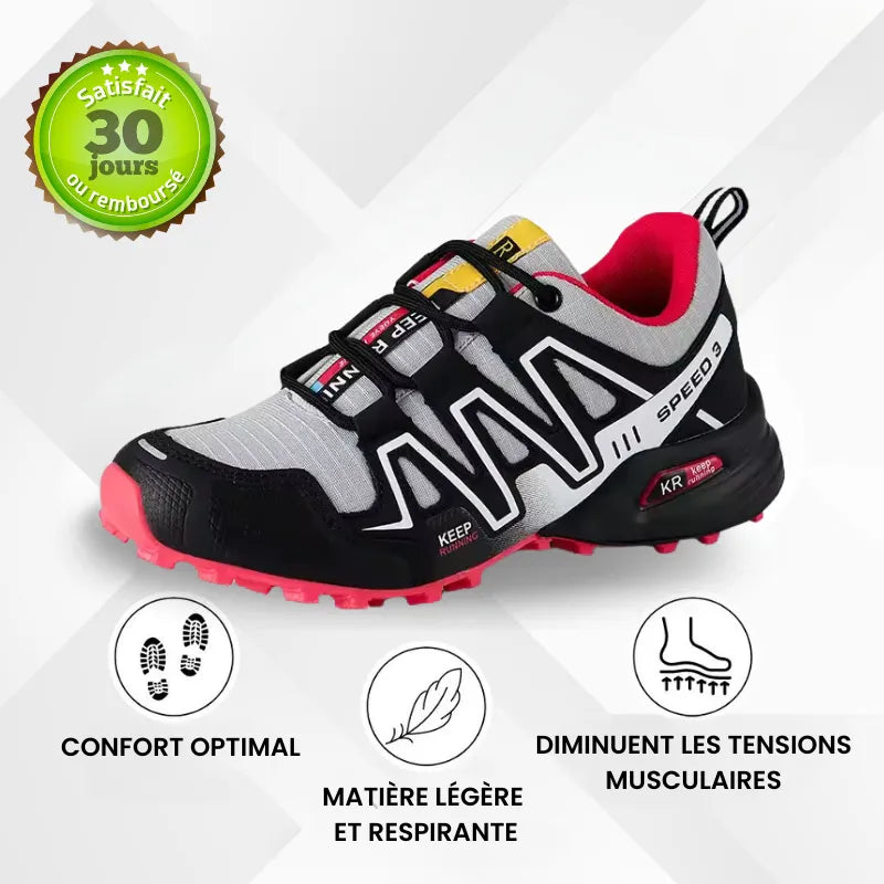 OrthoTrail™ – Chaussures de marche à confort orthopédique femme