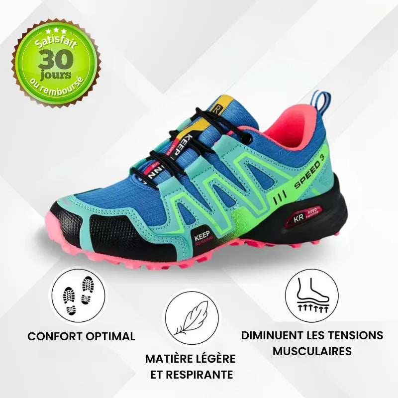 OrthoTrail™ – Chaussures de marche à confort orthopédique femme