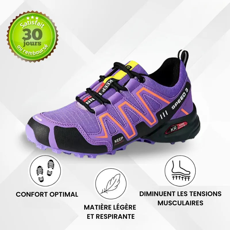 OrthoTrail™ – Chaussures de marche à confort orthopédique femme