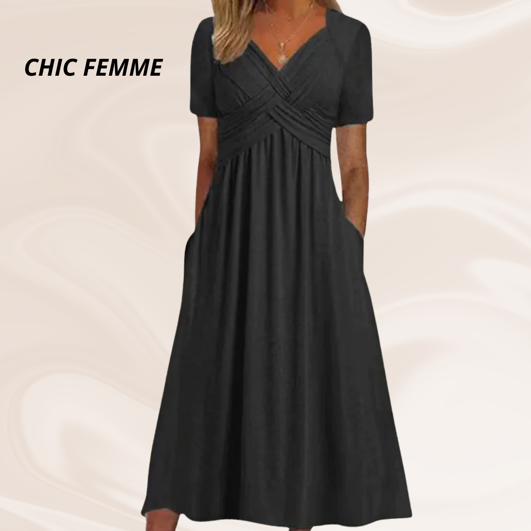 Chic - Robe Élégante et Flatteuse