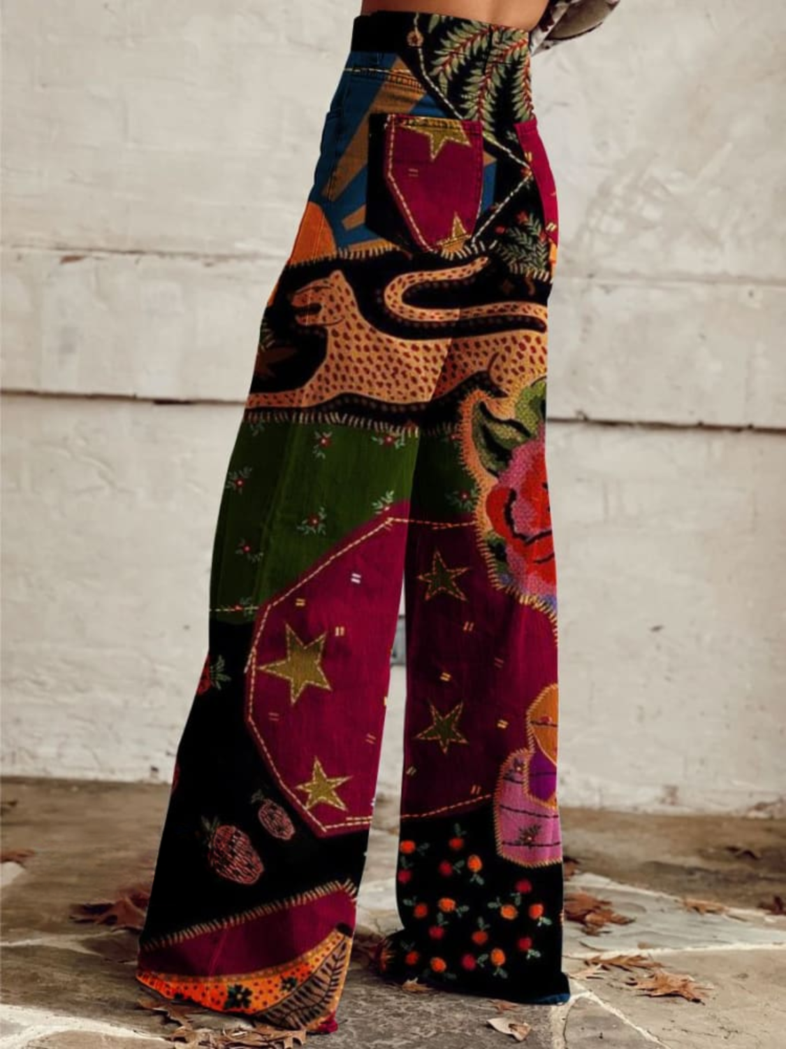 Toresa™ | Pantalon large Vintage Boho