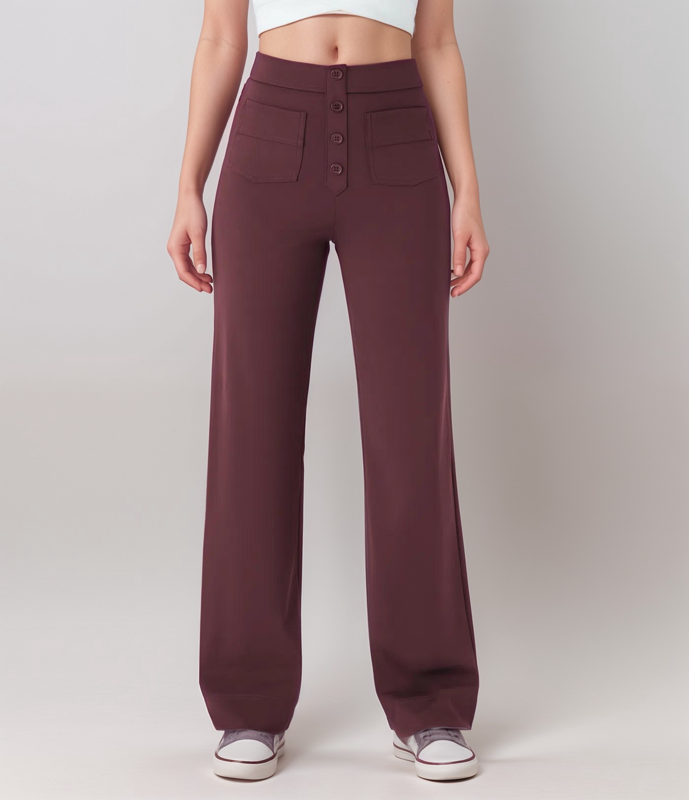 Momo | Pantalon élastique taille haute