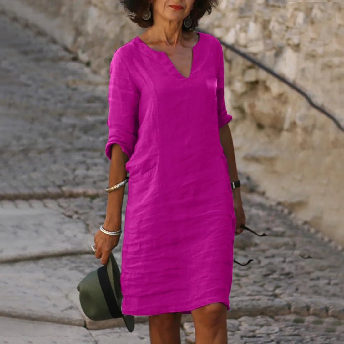 Lucille | Robe d'été en lin chic