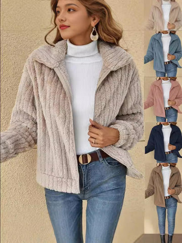 Femmora Paris™ | Cardigan élégant en Peluche