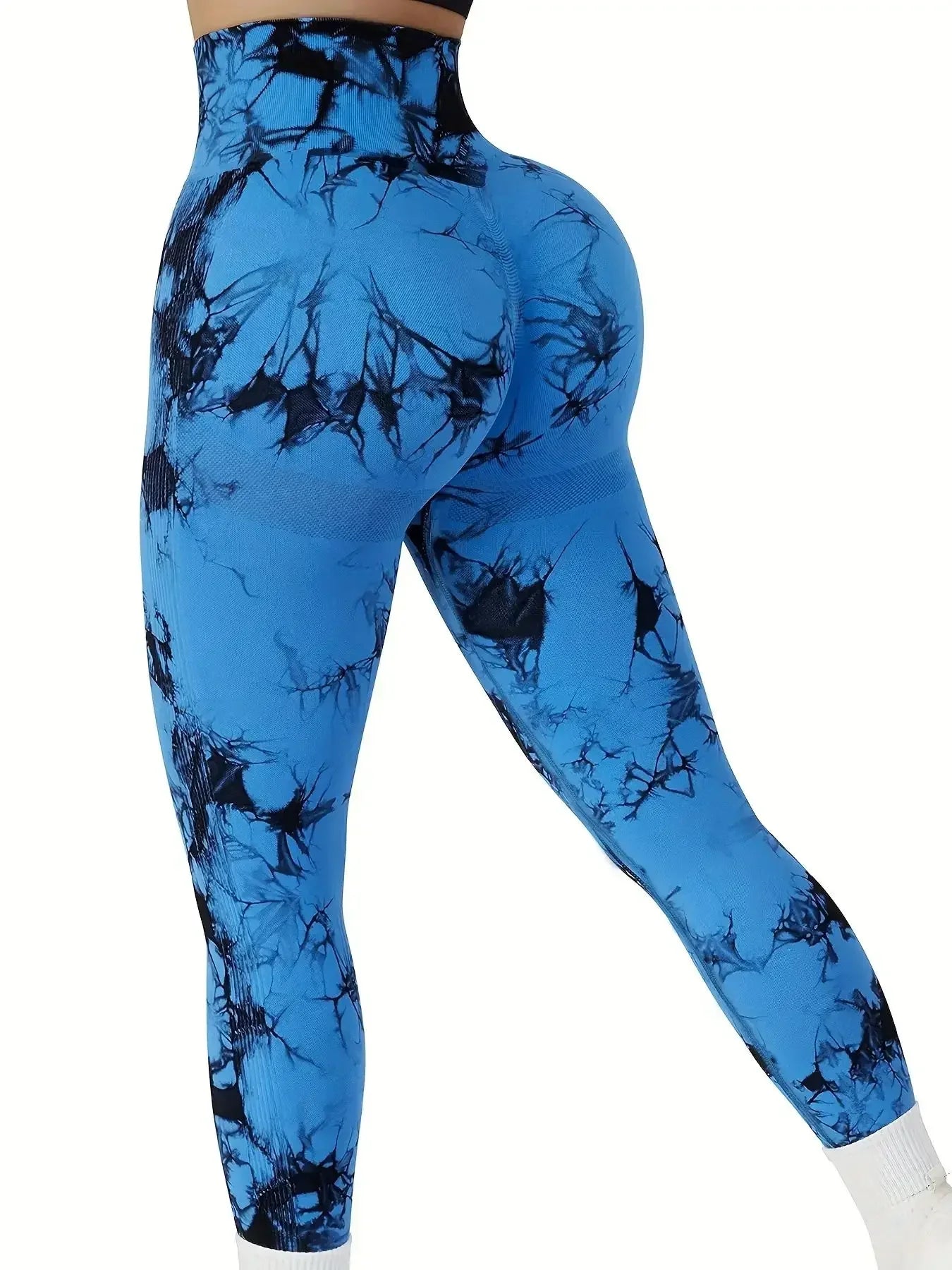Legging Femme Push-Up Tie-Dye Sans Couture