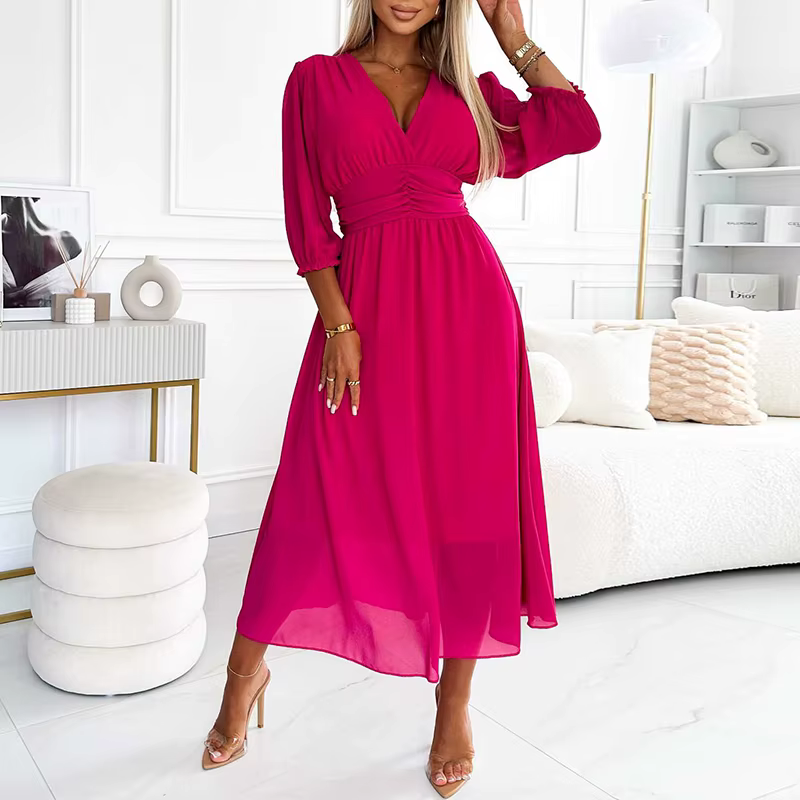 Madeleine™ | Robe légère en chiffon de soie