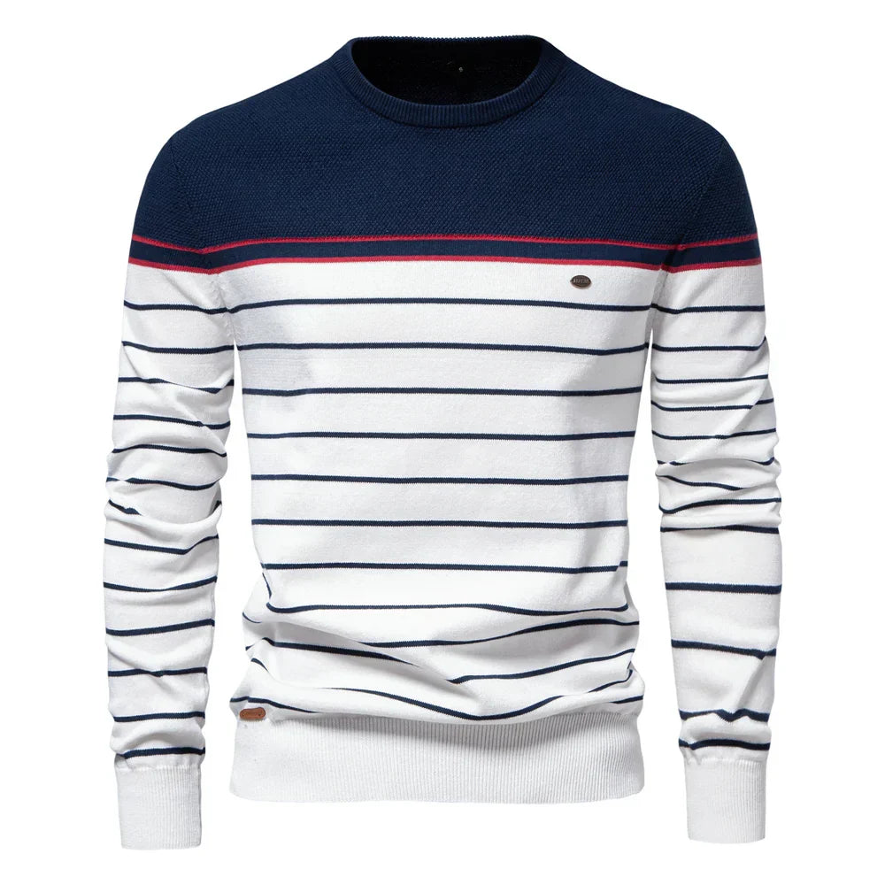 MIRAVO | Pull rayé pour homme