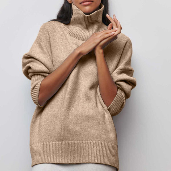 Élise™ | Col roulé pull-over lacé