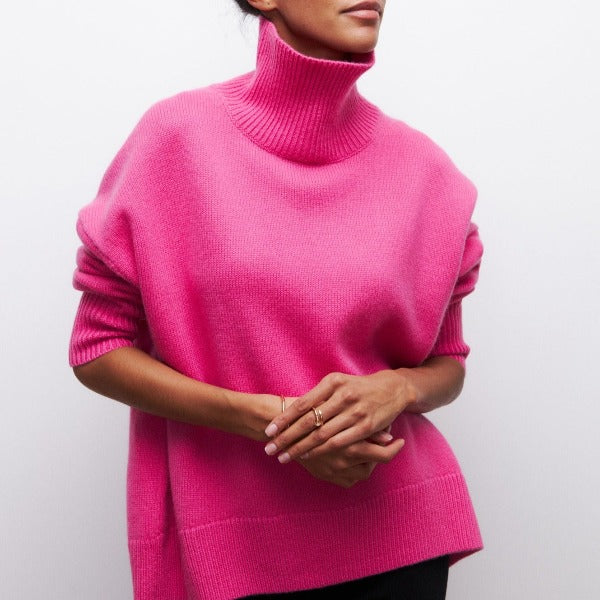 Élise™ | Col roulé pull-over lacé