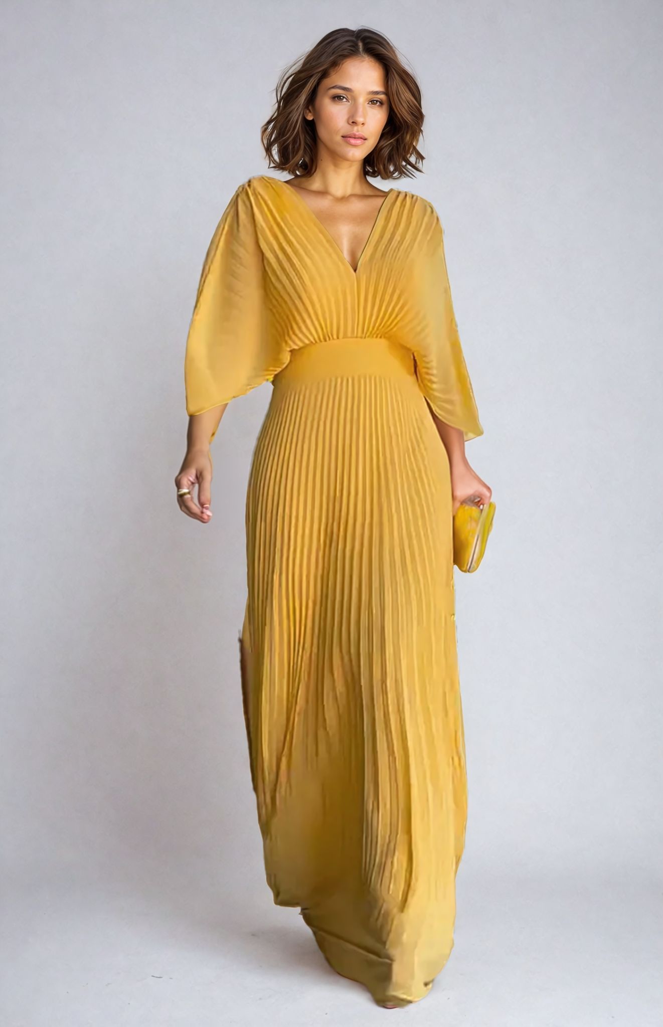 Isabelle | Robe Plissée Raffinée