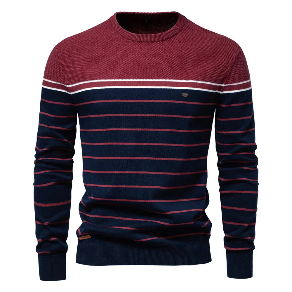 MIRAVO | Pull rayé pour homme