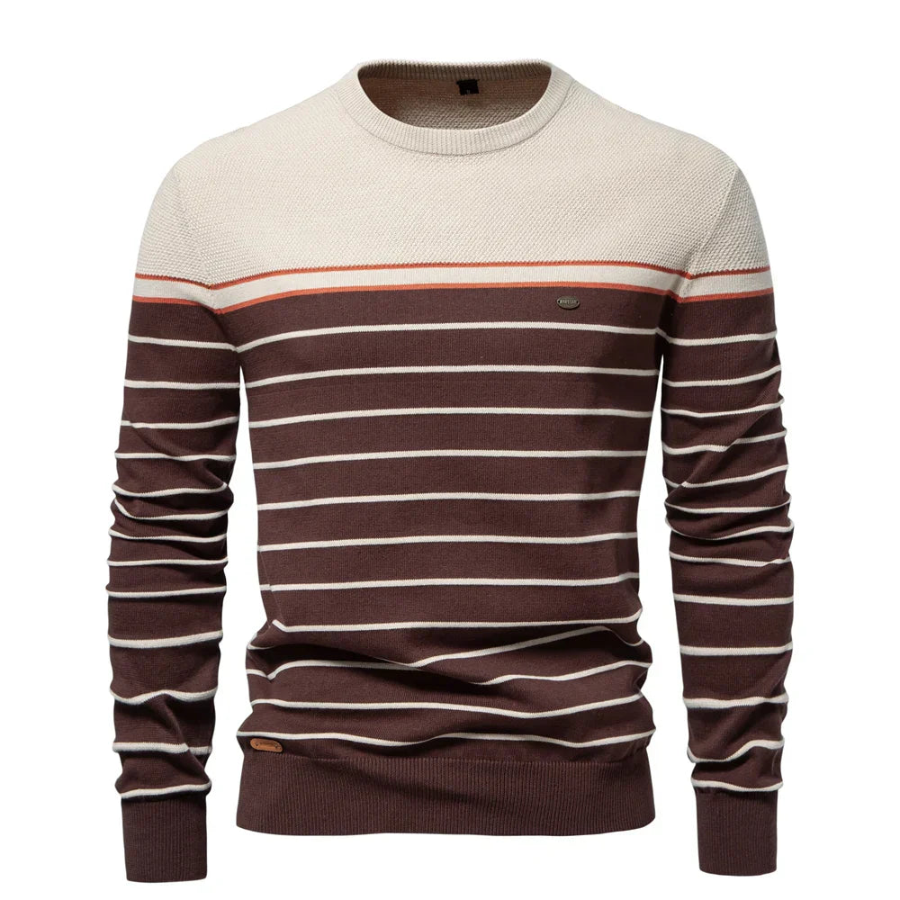 MIRAVO | Pull rayé pour homme