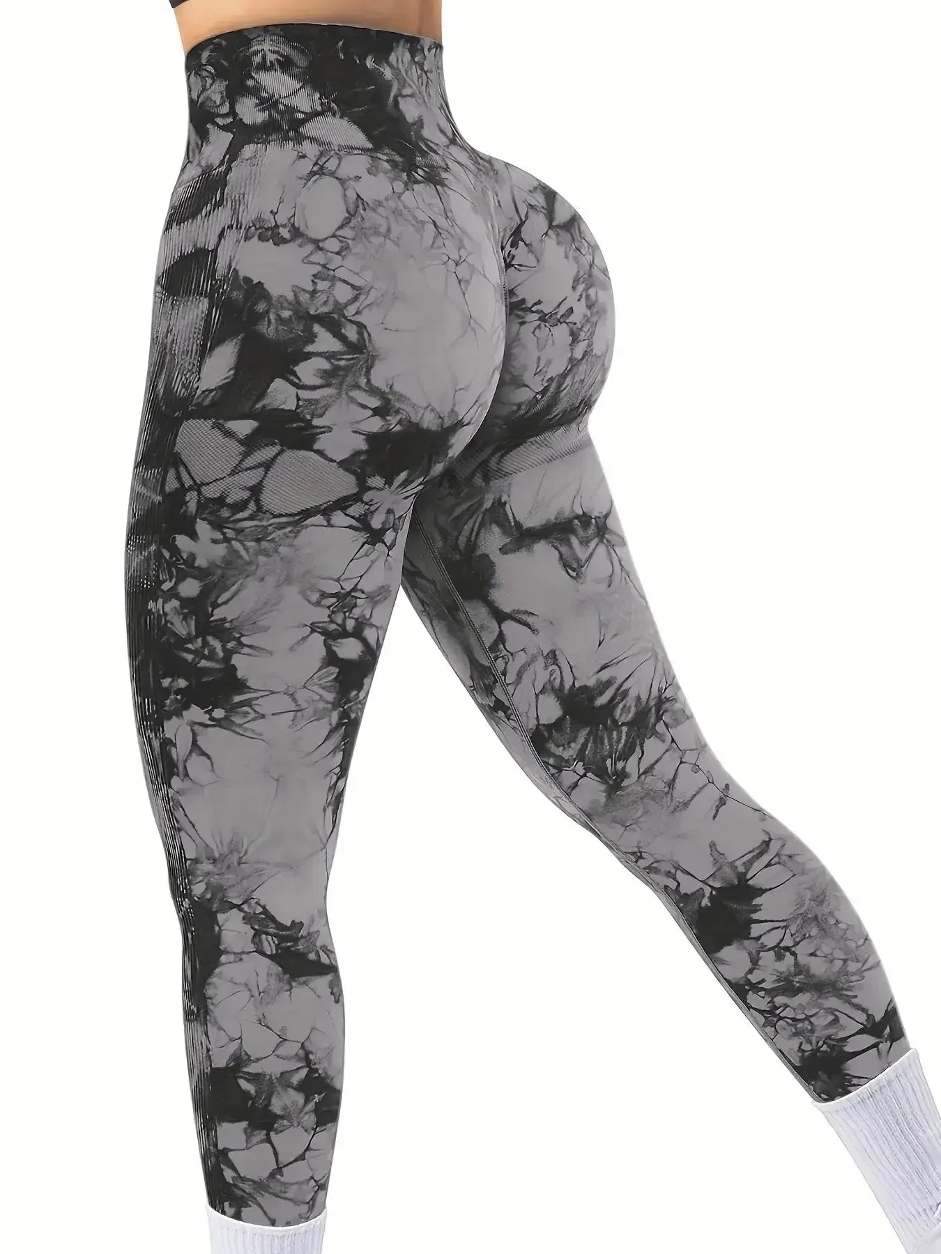 Legging Femme Push-Up Tie-Dye Sans Couture