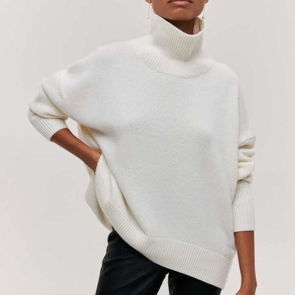 Élise™ | Col roulé pull-over lacé