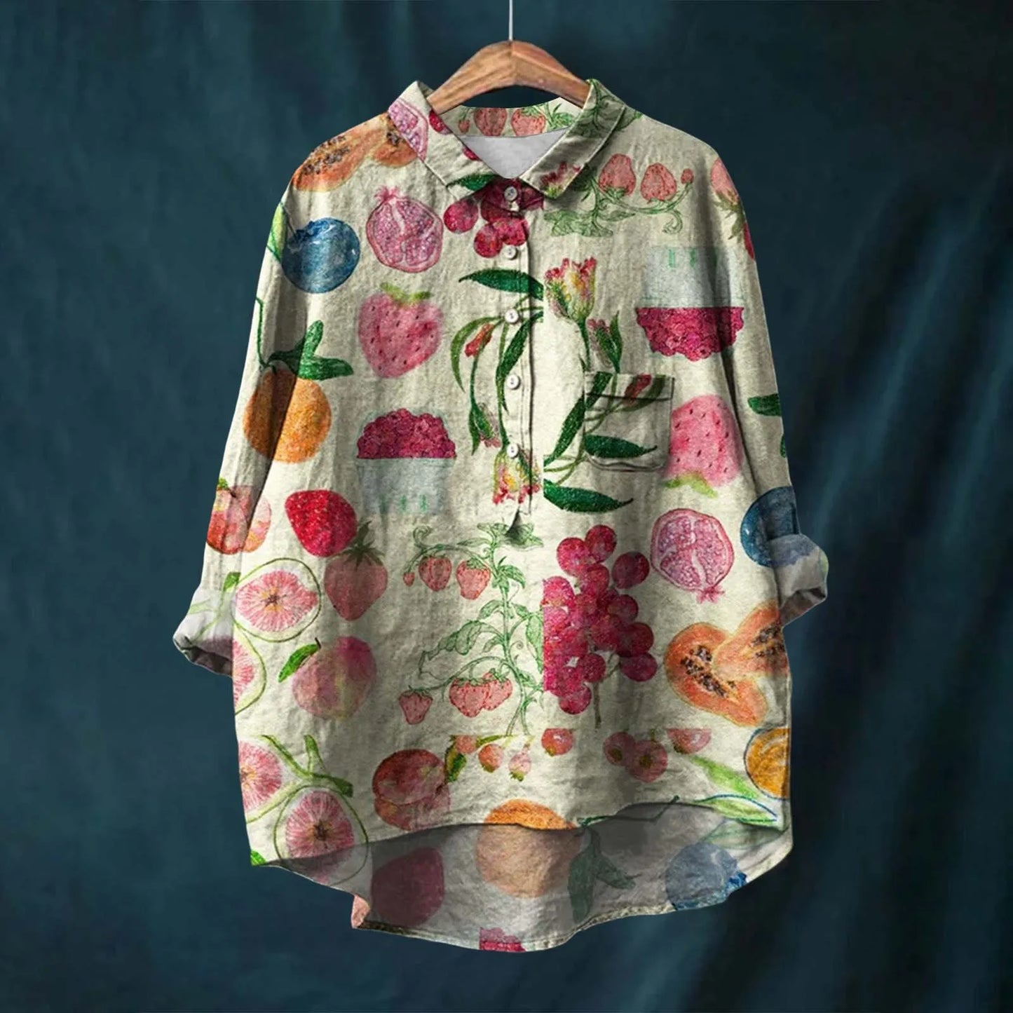 Sophie™ | Blouse Fleurie Élégante