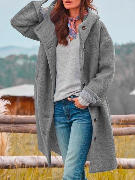 Claireâ„¢ - Manteau chaud en laine de luxe pour femmes