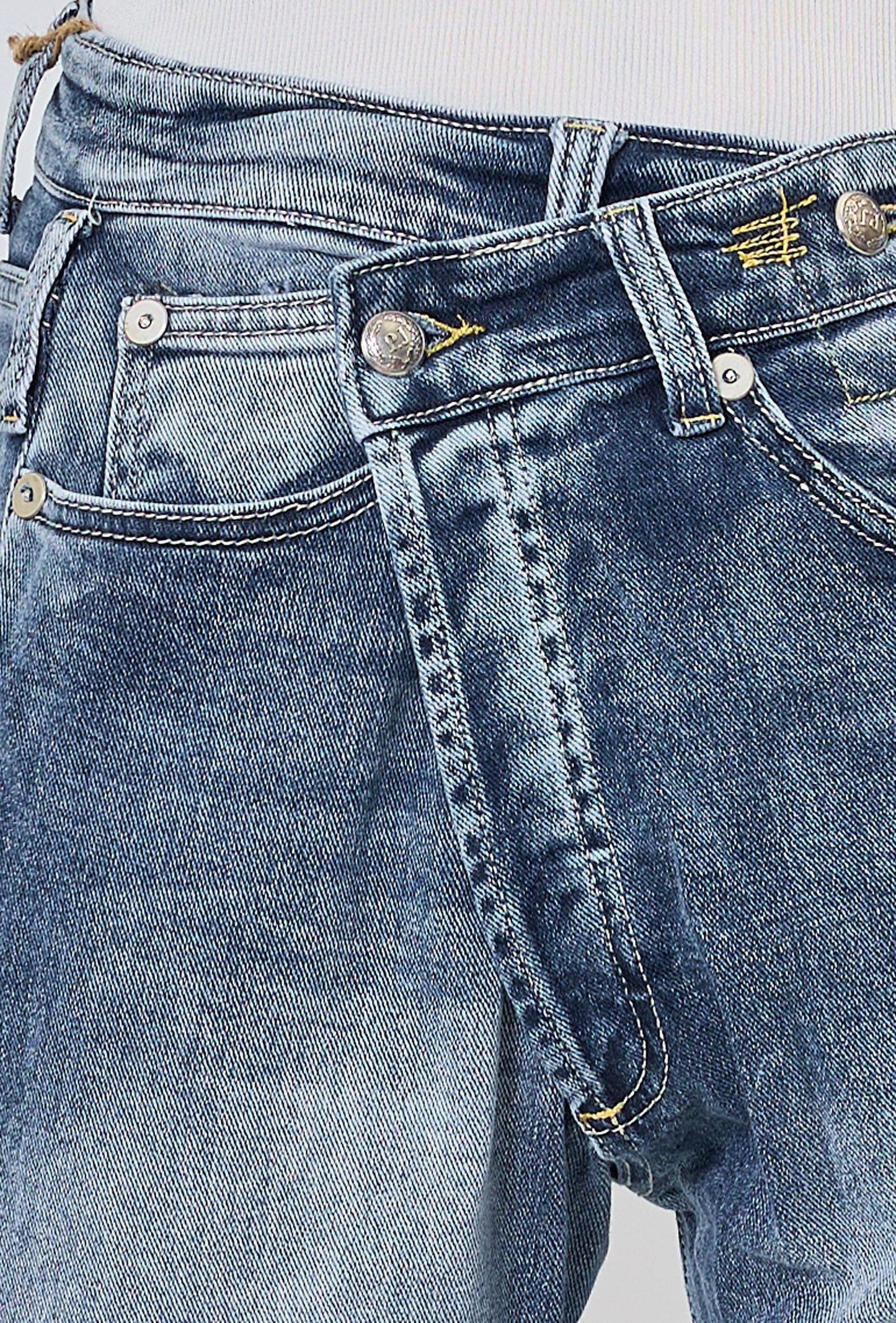 Zoe™ | Jean Loose Fermeture Asymétrique