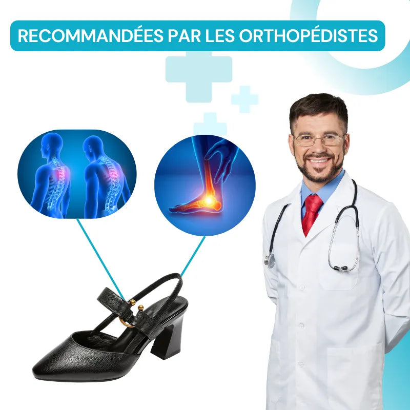 Divina™ - Chaussures à talons à confort orthopédique pour femme
