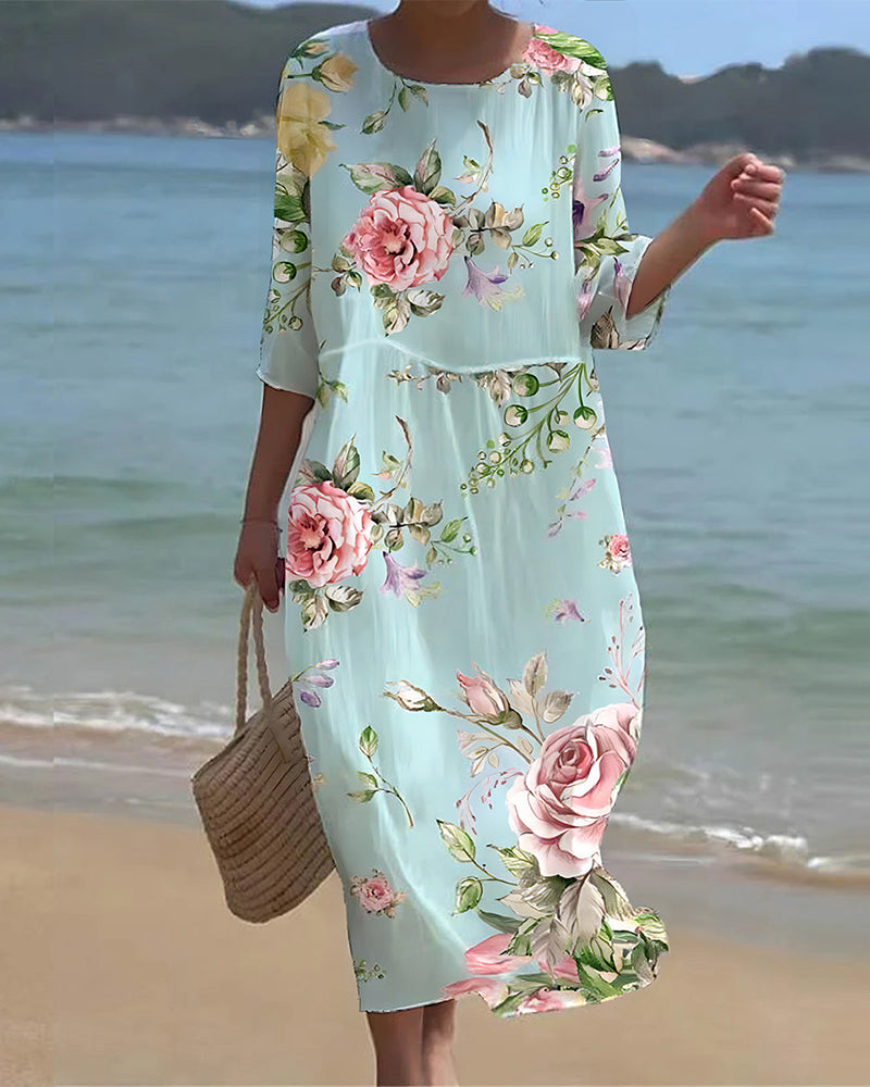 Martha™ | Robe Fleurie Elégante
