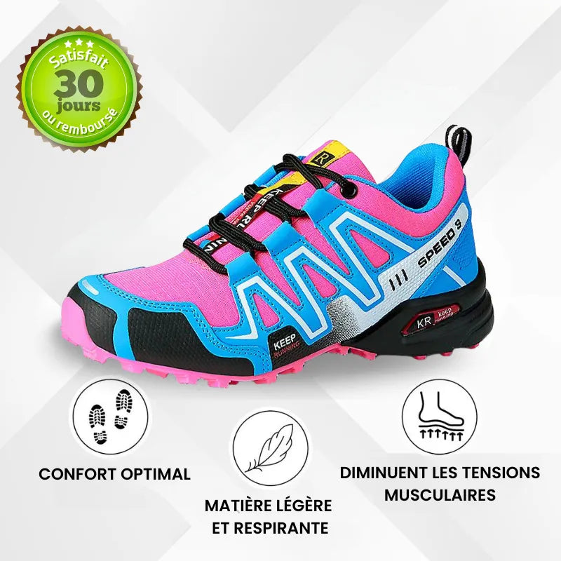 OrthoTrail™ – Chaussures de marche à confort orthopédique femme