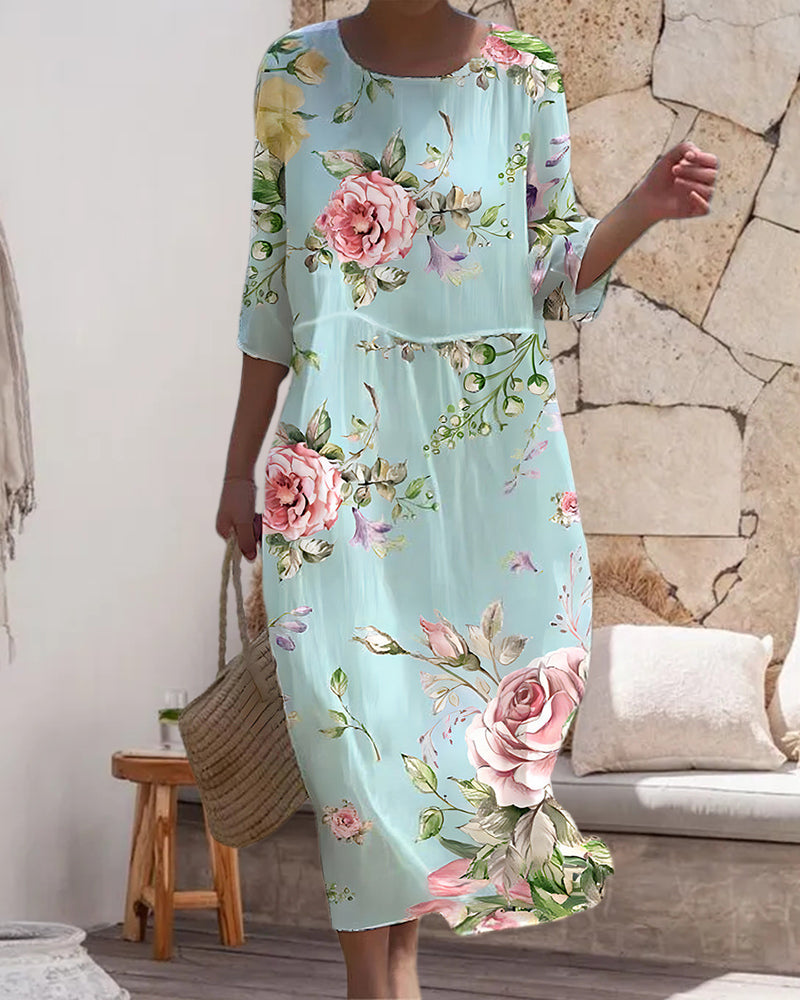 Martha™ | Robe Fleurie Elégante