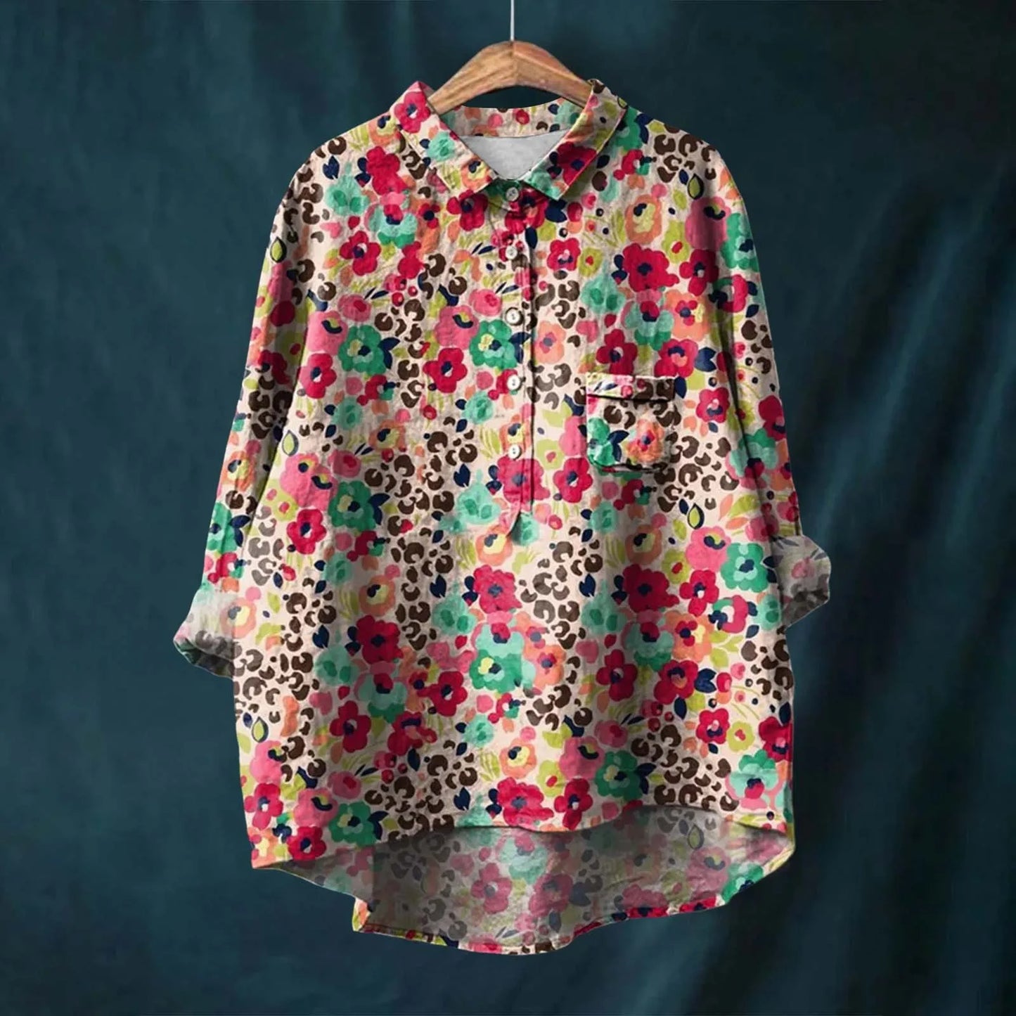 Sophie™ | Blouse Fleurie Élégante