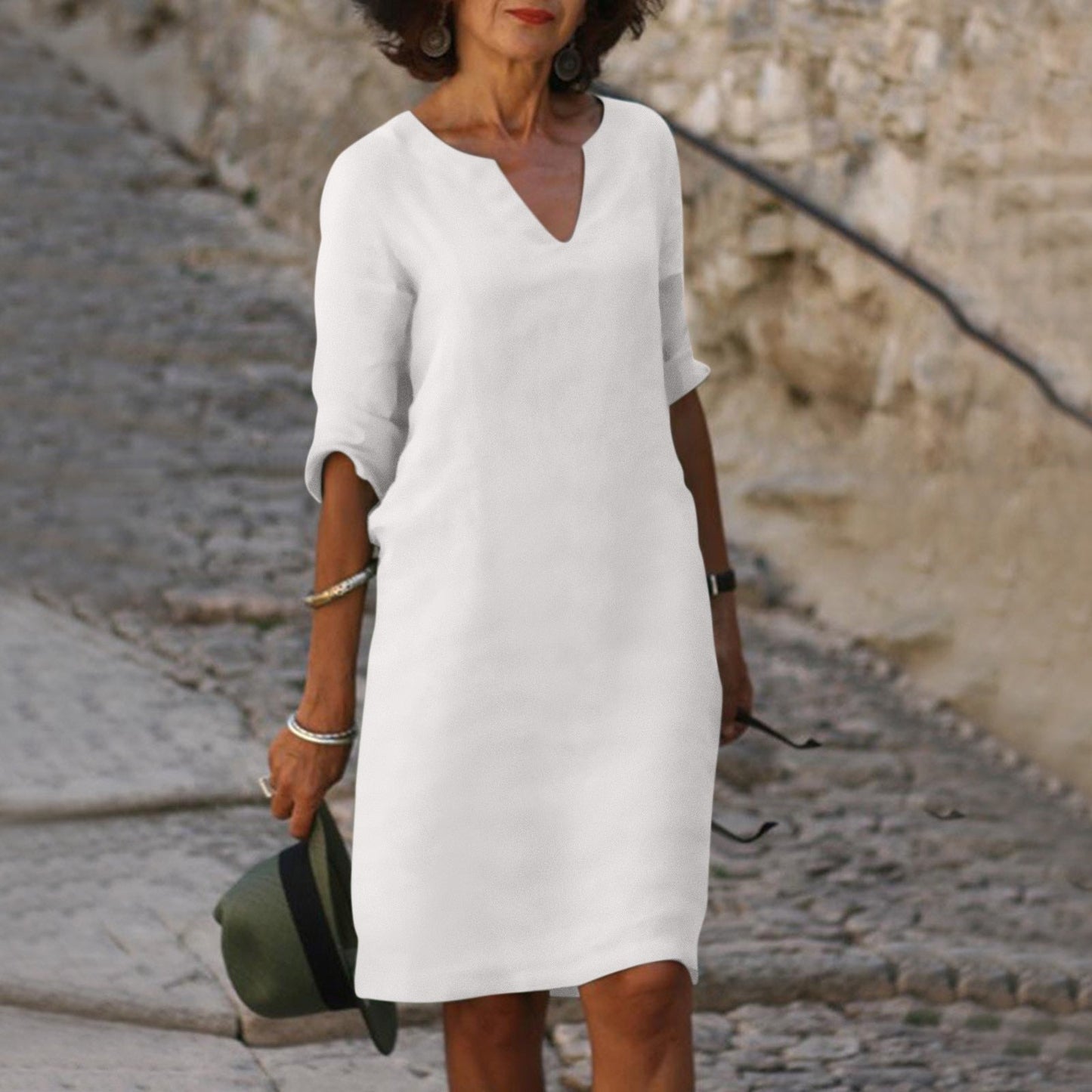 Lucille | Robe d'été en lin chic