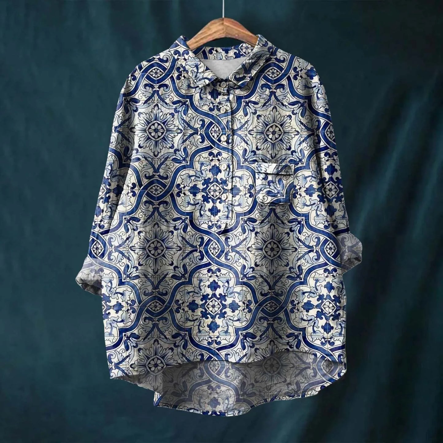 Sophie™ | Blouse Fleurie Élégante
