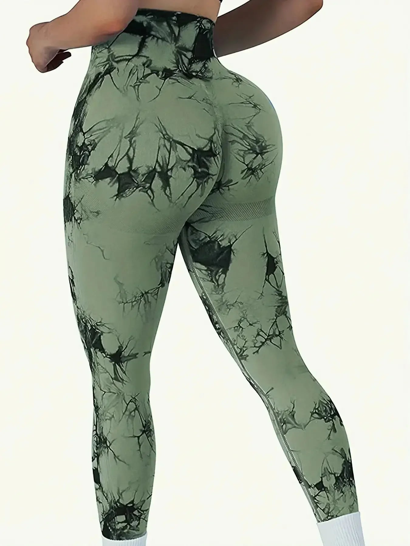 Legging Femme Push-Up Tie-Dye Sans Couture