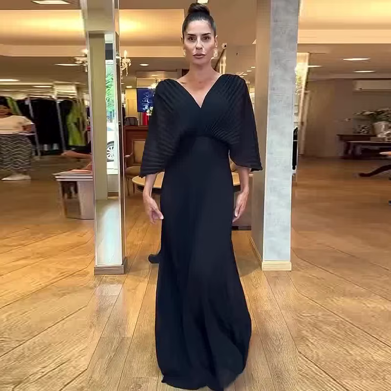 Isabelle | Robe Plissée Raffinée