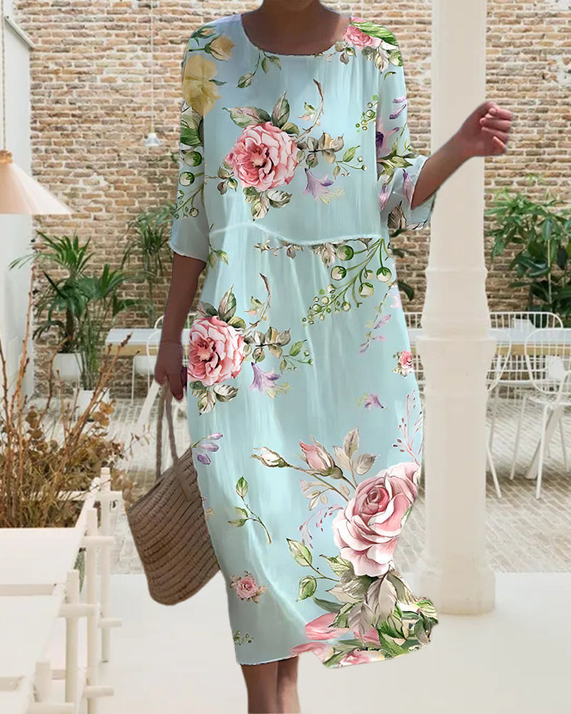 Martha™ | Robe Fleurie Elégante