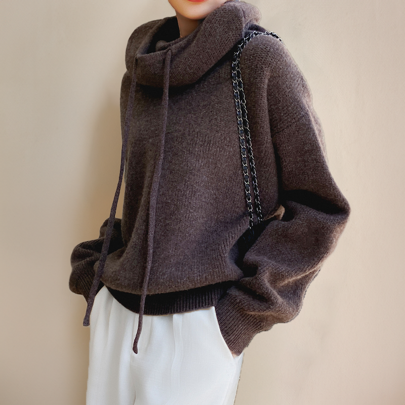Marie™ | Pull Col Montant en Laine
