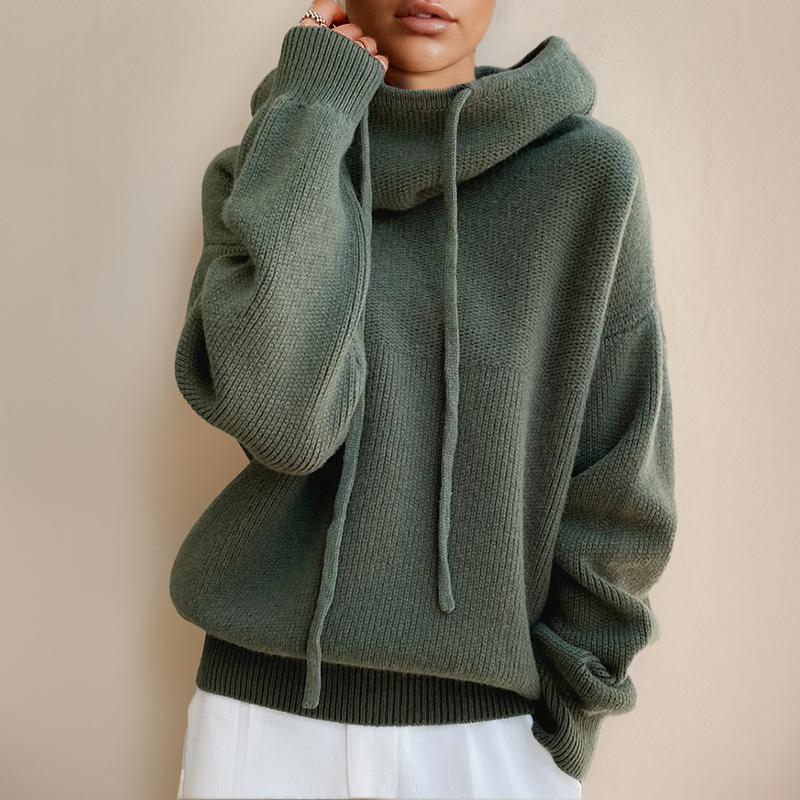 Marie™ | Pull Col Montant en Laine
