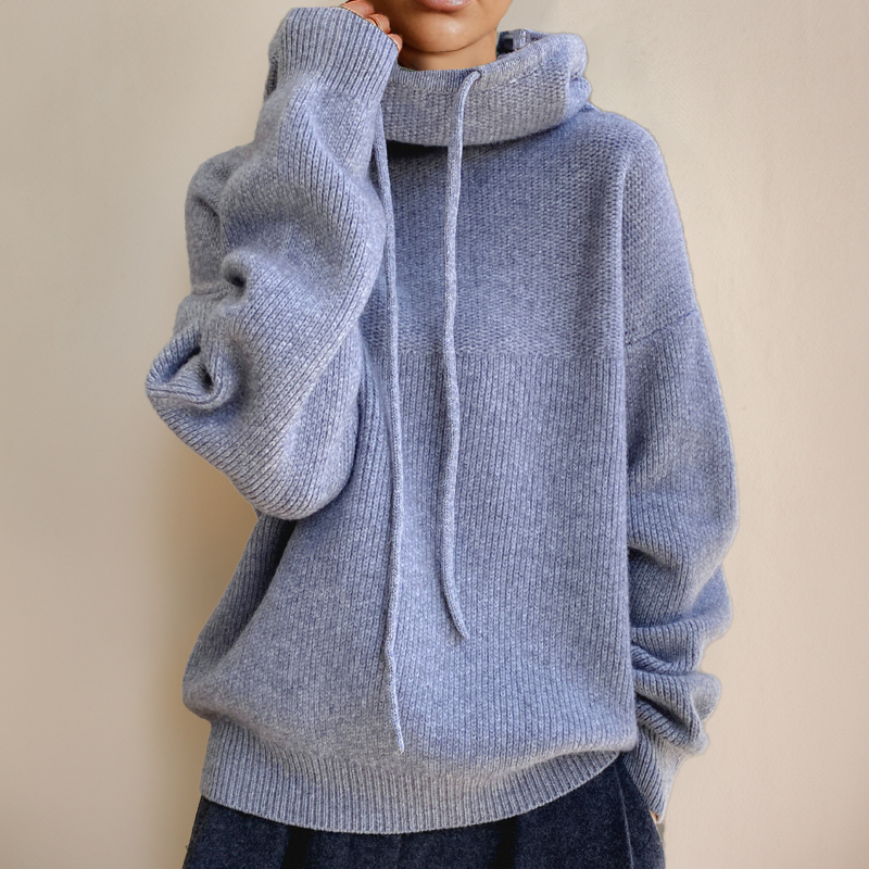 Marie™ | Pull Col Montant en Laine