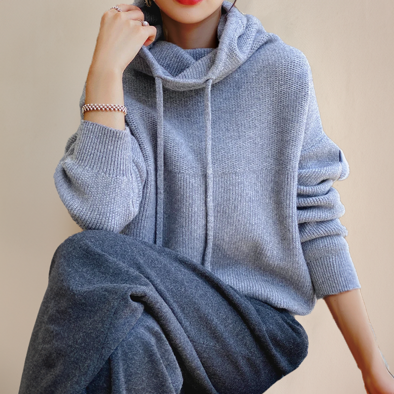 Marie™ | Pull Col Montant en Laine
