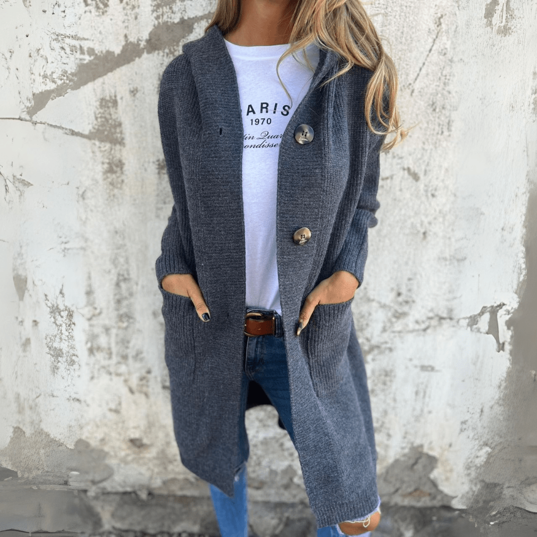 Lorène | Gilet long élégant pour femme