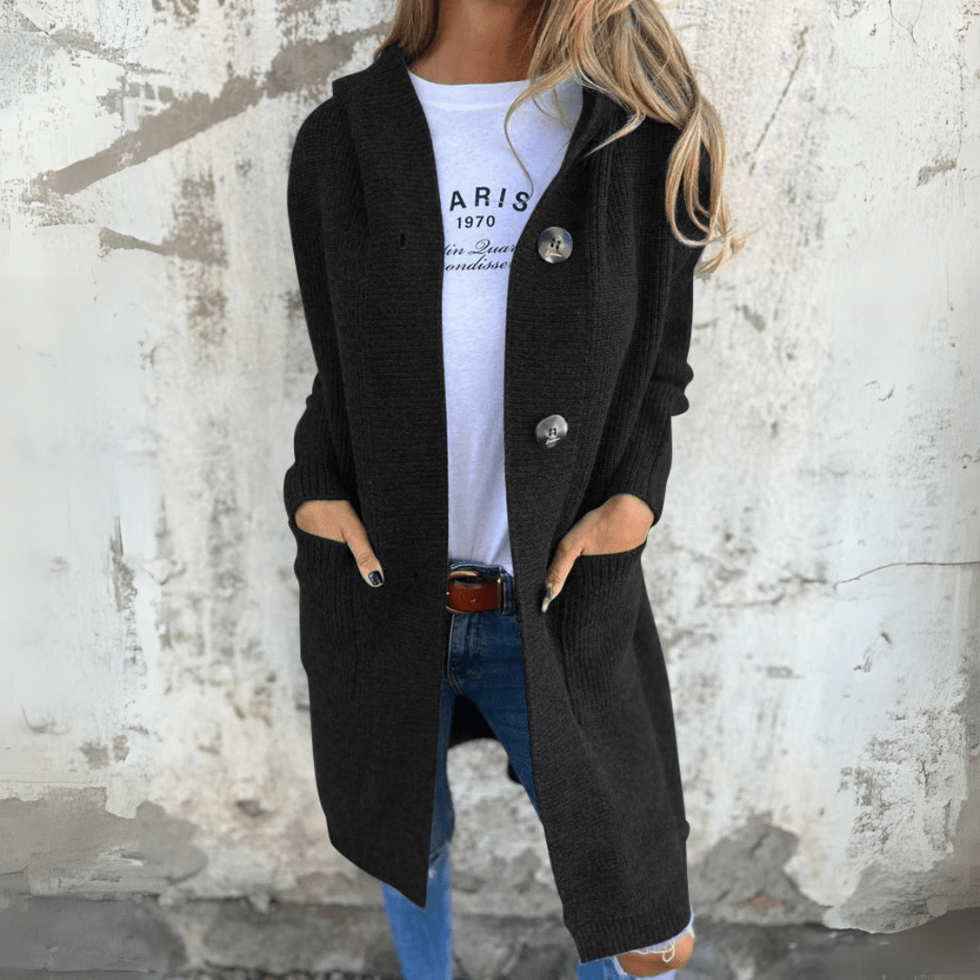 Lorène | Gilet long élégant pour femme