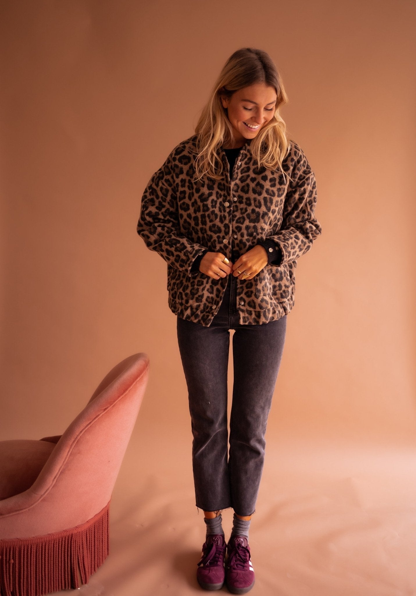 Élodie™ | Veste Léopard