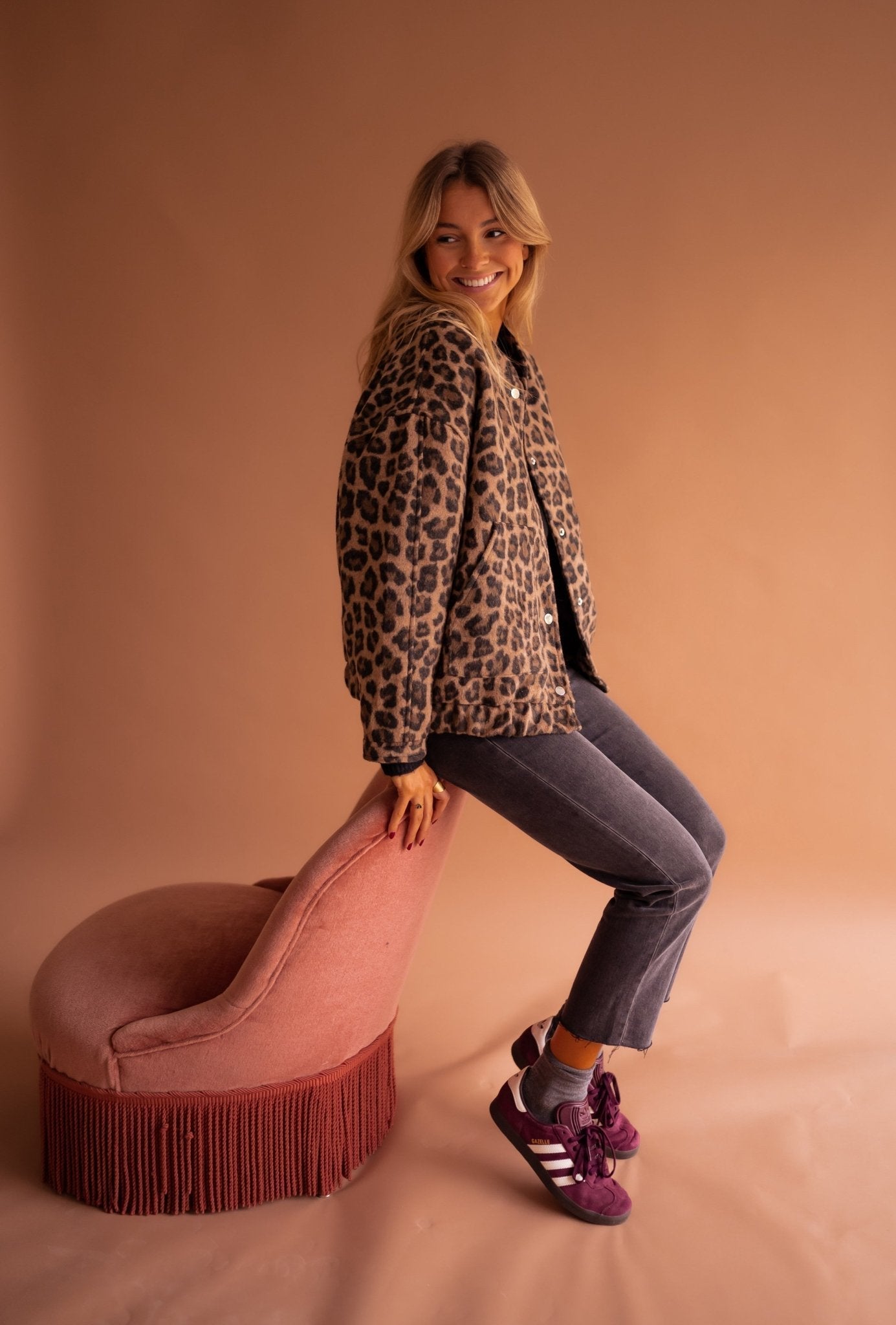 Élodie™ | Veste Léopard